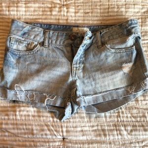 Jean shorts